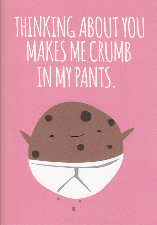 Crumb in My Pants Card - Card and Caboodle