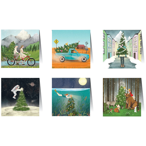 Travelling Trees Cards - Card and Caboodle